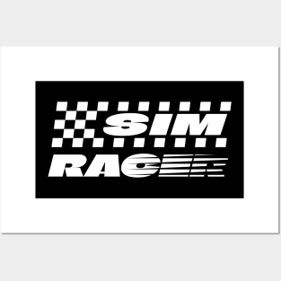 Sim Racer Simracing Simulator Gaming Posters and Art